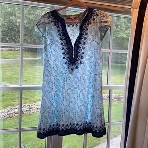 Calypso St. Barth blue dress, size small